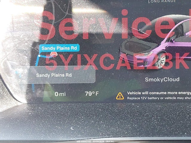 Продаж на аукціоні авто 2019 Tesla Model X 100d/75d/long Range, vin: 5YJXCAE23KF181900, номер лоту: 44443182