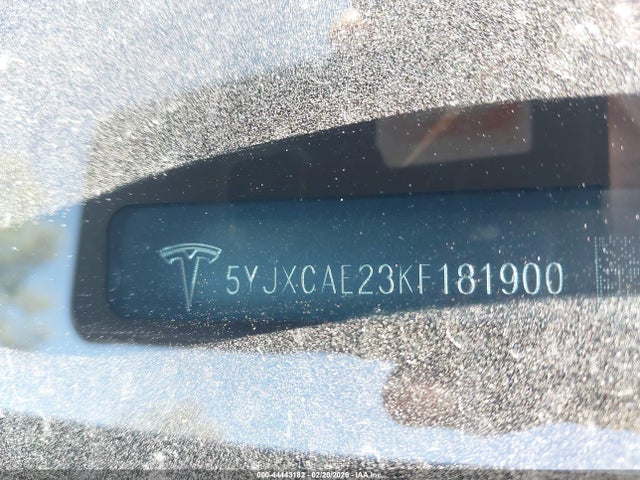 Продаж на аукціоні авто 2019 Tesla Model X 100d/75d/long Range, vin: 5YJXCAE23KF181900, номер лоту: 44443182
