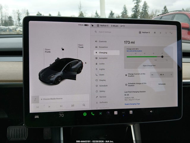 Aukcja sprzedaży 2018 Tesla Model 3 Long Range/performance, vin: 5YJ3E1EBXJF129087, numer aukcji: 44443191