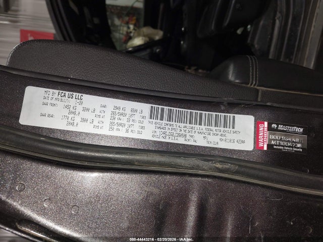 2020 DODGE DURANGO 1C4RDJDG2LC260508 Photo 8