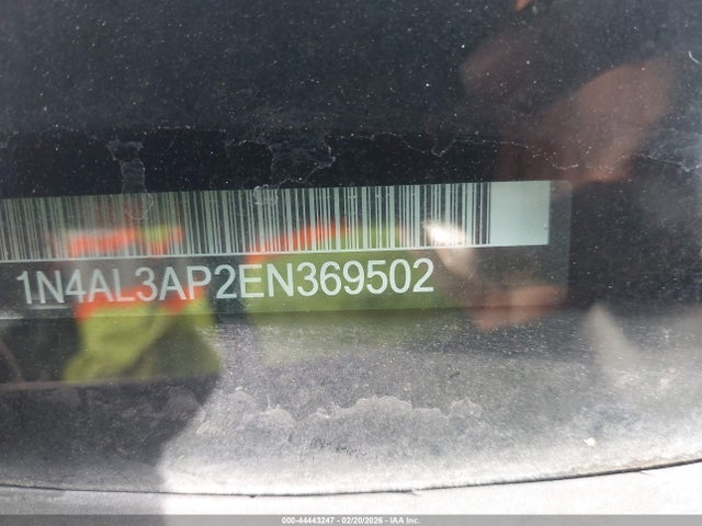 1N4AL3AP2EN369502 Nissan Altima 2.5 S