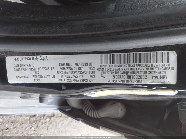 2015 FIAT 500L ZFBCFACH8FZ032852 Photo 8