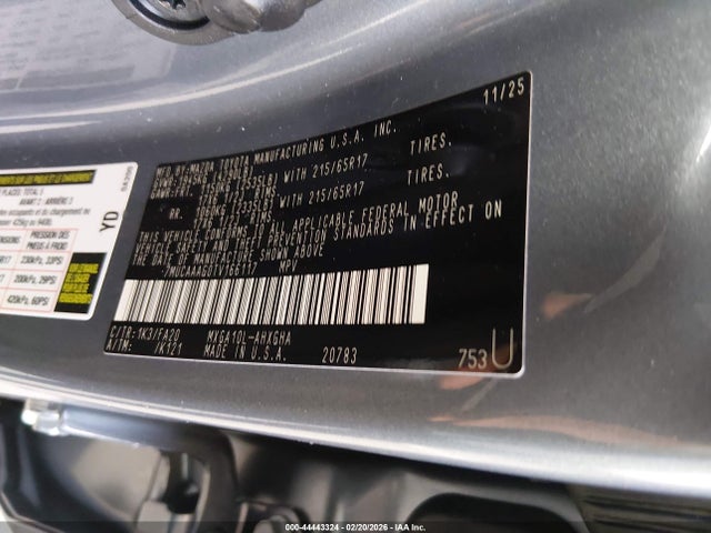 Toyota Corolla Cross Le 2026 7MUCAAAG0TV166117 Image 9