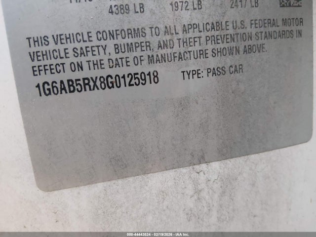 2016 CADILLAC ATS 1G6AB5RX8G0125918 Photo 8