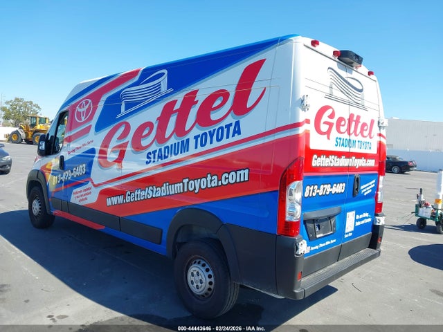 Продаж на аукціоні авто 2024 Ram Promaster 2500 Tradesman High Roof 159 Wb W/pass Seat, vin: 3C6LRVDG7RE114757, номер лоту: 44443646