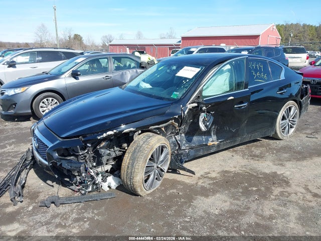 Продажа на аукционе авто 2016 Infiniti Q50 3.0t Premium, vin: JN1EV7AR9GM346017, номер лота: 44443666