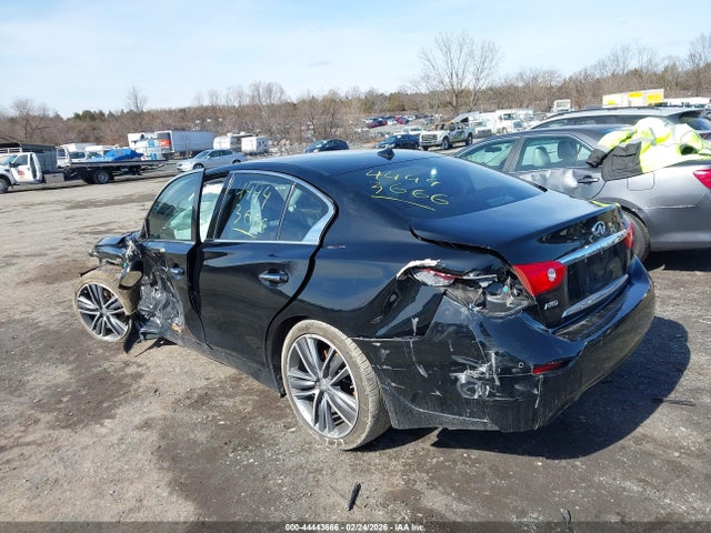Продажа на аукционе авто 2016 Infiniti Q50 3.0t Premium, vin: JN1EV7AR9GM346017, номер лота: 44443666