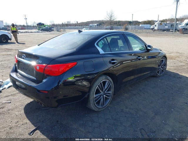 Продажа на аукционе авто 2016 Infiniti Q50 3.0t Premium, vin: JN1EV7AR9GM346017, номер лота: 44443666