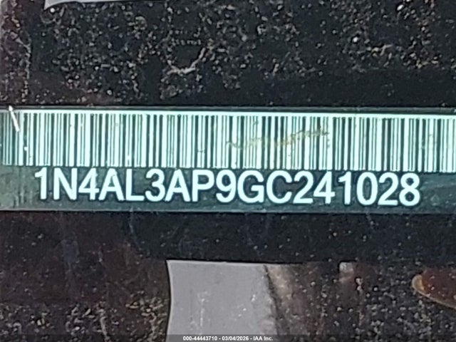 1N4AL3AP9GC241028 Nissan Altima 2.5 S