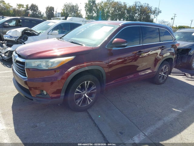 5TDKKRFH0GS143896 Toyota Highlander Xle V6
