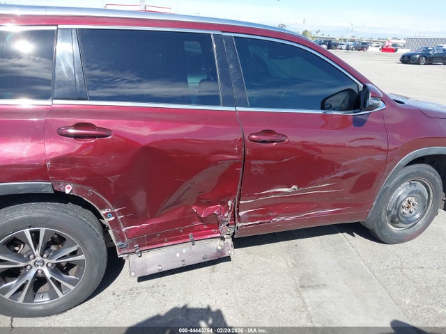 5TDKKRFH0GS143896 Toyota Highlander Xle V6