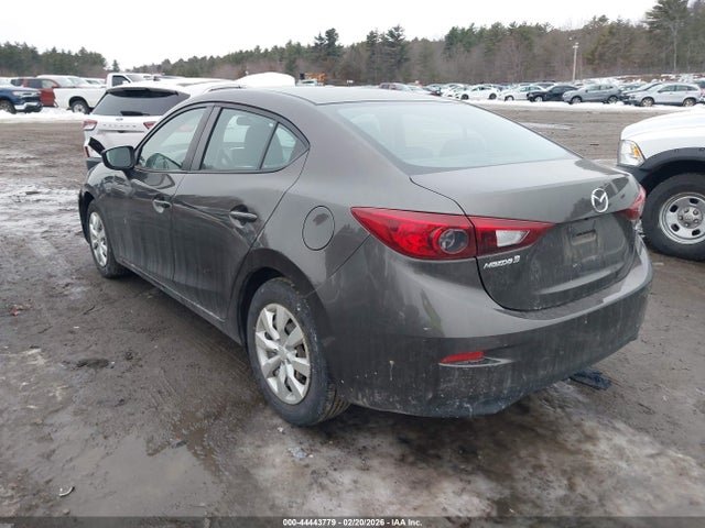 44443779 :رقم المزاد ، 3MZBM1T77GM249055 vin ، 2016 Mazda Mazda3 I Sport مزاد بيع