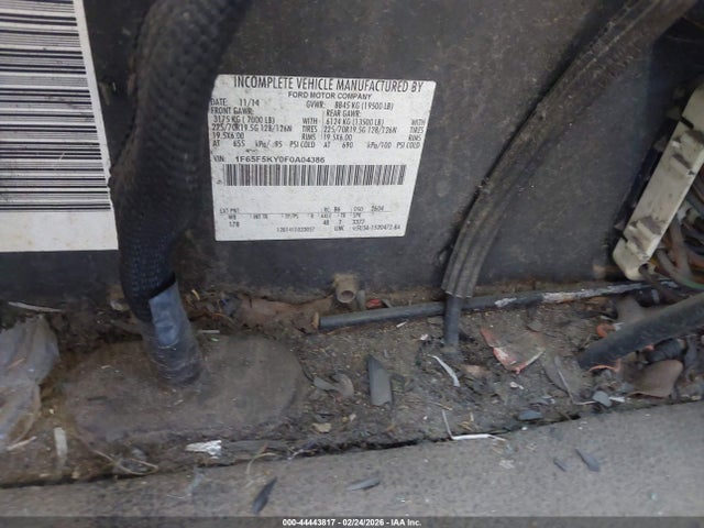 1F65F5KY0F0A04386 Ford F-59 Commercial Stripped