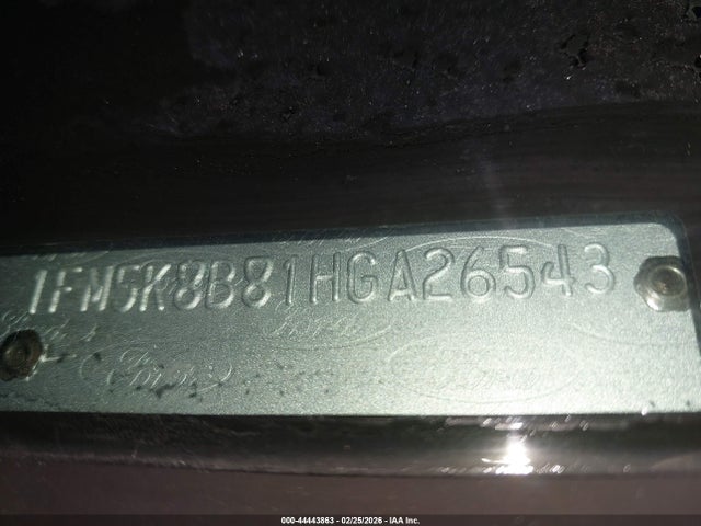 1FM5K8B81HGA26543 Ford Explorer
