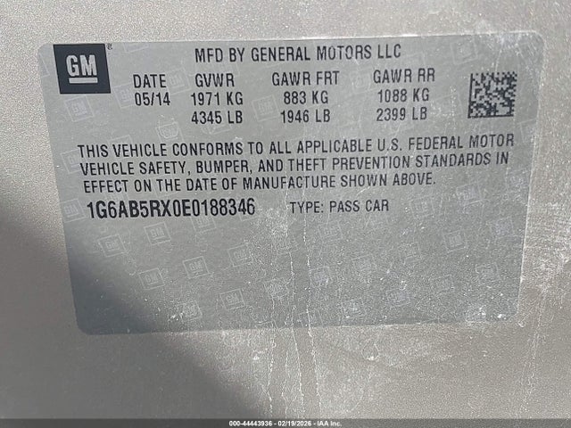 2014 CADILLAC ATS 1G6AB5RX0E0188346 Photo 8