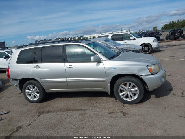 2006 Toyota Highlander Hybrid Limited V6 მანქანა იყიდება აუქციონზე, vin: JTEDW21A460009856, აუქციონის ნომერი: 44444014
