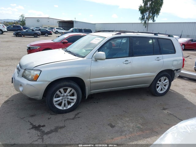2006 Toyota Highlander Hybrid Limited V6 მანქანა იყიდება აუქციონზე, vin: JTEDW21A460009856, აუქციონის ნომერი: 44444014
