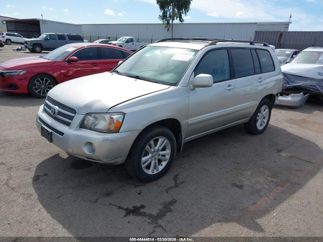 2006 Toyota Highlander Hybrid Limited V6 მანქანა იყიდება აუქციონზე, vin: JTEDW21A460009856, აუქციონის ნომერი: 44444014