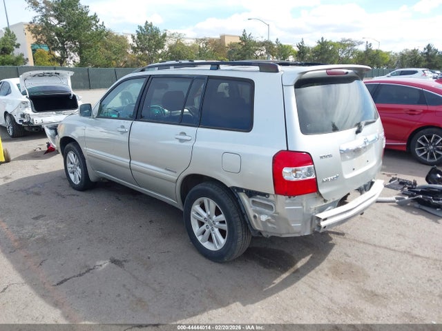 2006 Toyota Highlander Hybrid Limited V6 მანქანა იყიდება აუქციონზე, vin: JTEDW21A460009856, აუქციონის ნომერი: 44444014