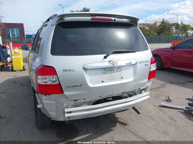 2006 Toyota Highlander Hybrid Limited V6 მანქანა იყიდება აუქციონზე, vin: JTEDW21A460009856, აუქციონის ნომერი: 44444014