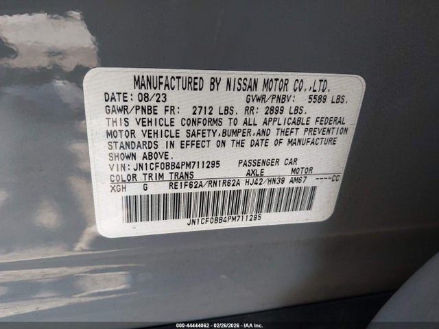 2023 NISSAN ARIYA JN1CF0BB4PM711295 Photo 8