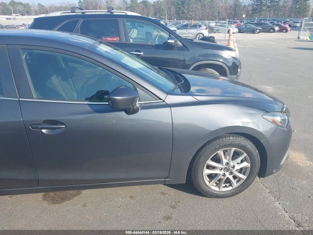 2015 Mazda Mazda3 I Touring მანქანა იყიდება აუქციონზე, vin: 3MZBM1V70FM138259, აუქციონის ნომერი: 44444144