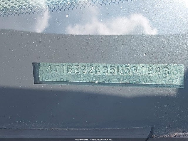 Продаж на аукціоні авто 2005 Toyota Camry Le/se/std/xle, vin: 4T1BE32K354531943, номер лоту: 44444187