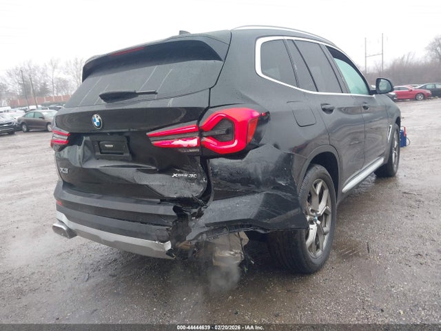 Aukcja sprzedaży 2022 Bmw X3 Xdrive30i, vin: 5UX53DP05N9J50360, numer aukcji: 44444639