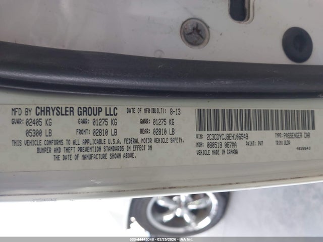 2C3CDYCJ8EH106949 Dodge Challenger Srt8