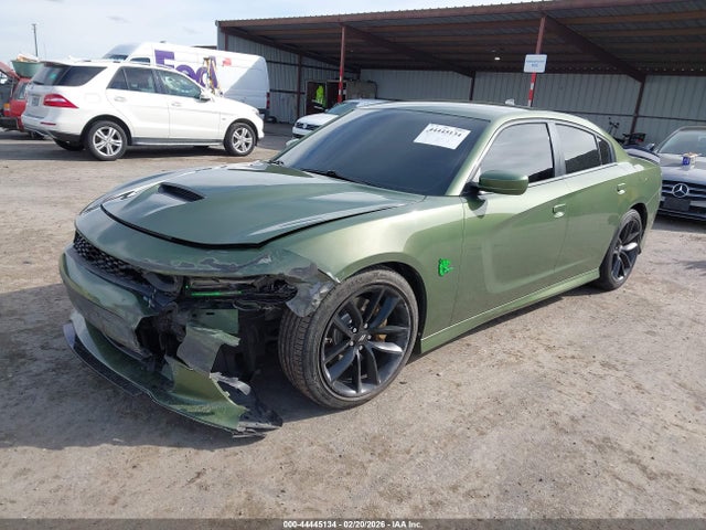 44445134 :رقم المزاد ، 2C3CDXGJ6KH715988 vin ، 2019 Dodge Charger Scat Pack Rwd مزاد بيع