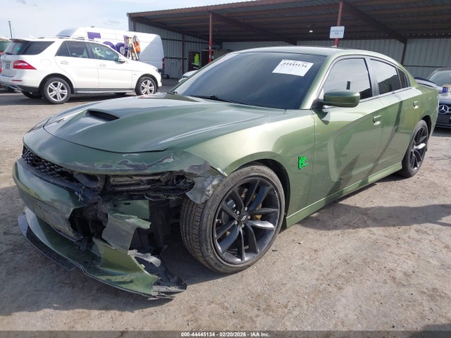 44445134 :رقم المزاد ، 2C3CDXGJ6KH715988 vin ، 2019 Dodge Charger Scat Pack Rwd مزاد بيع