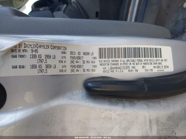 2006 JEEP COMMANDER 1J8HH48N46C151975 Photo 8