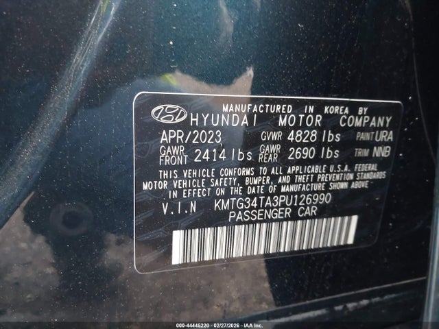 2023 GENESIS G70 KMTG34TA3PU126990 Photo 8