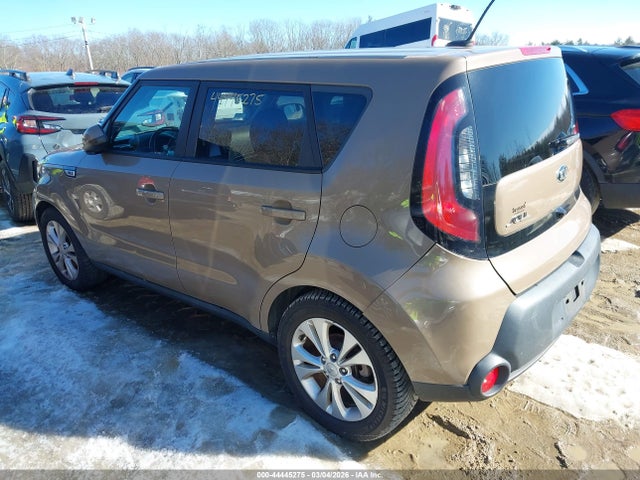 Auction sale of the 2015 Kia Soul +, vin: KNDJP3A54F7167022, lot number: 44445275