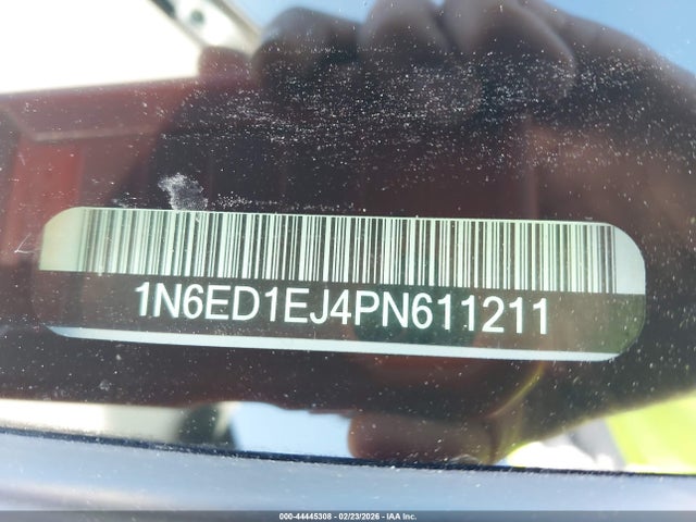 1N6ED1EJ4PN611211 Nissan Frontier Sv 4x2