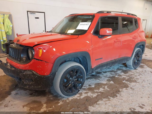 2018 Jeep Renegade Altitude 4x4 მანქანა იყიდება აუქციონზე, vin: ZACCJBBB8JPH02132, აუქციონის ნომერი: 44445365