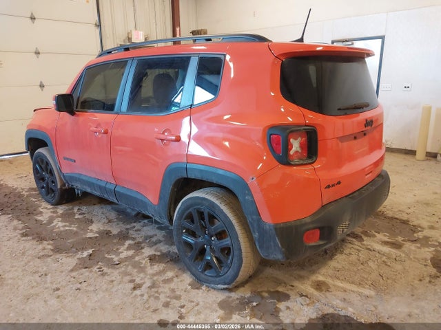 2018 Jeep Renegade Altitude 4x4 მანქანა იყიდება აუქციონზე, vin: ZACCJBBB8JPH02132, აუქციონის ნომერი: 44445365