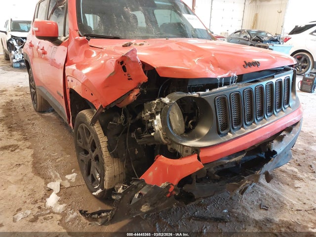 2018 Jeep Renegade Altitude 4x4 მანქანა იყიდება აუქციონზე, vin: ZACCJBBB8JPH02132, აუქციონის ნომერი: 44445365