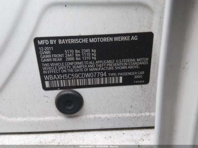 2012 BMW 528I WBAXH5C59CDW07794 Photo 8