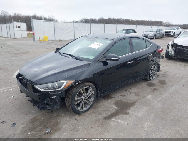 2017 Hyundai Elantra Limited მანქანა იყიდება აუქციონზე, vin: 5NPD84LFXHH069178, აუქციონის ნომერი: 44445421