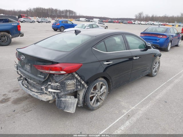 2017 Hyundai Elantra Limited მანქანა იყიდება აუქციონზე, vin: 5NPD84LFXHH069178, აუქციონის ნომერი: 44445421
