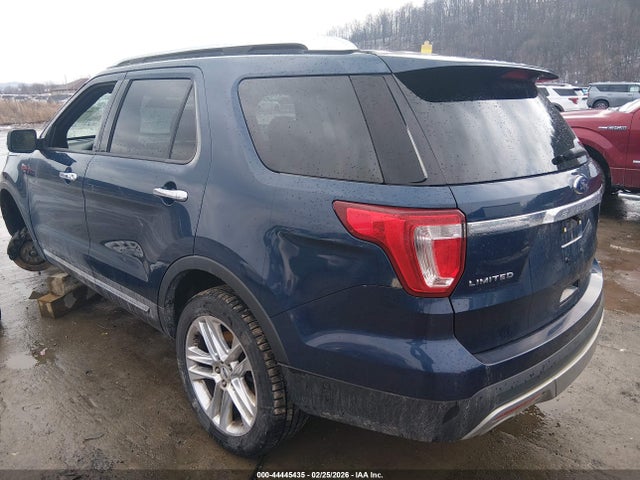 44445435 :رقم المزاد ، 1FM5K8F8XHGD34241 vin ، 2017 Ford Explorer Limited مزاد بيع