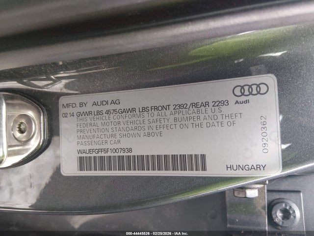 2015 AUDI A3 WAUEFGFF5F1007938 Photo 8