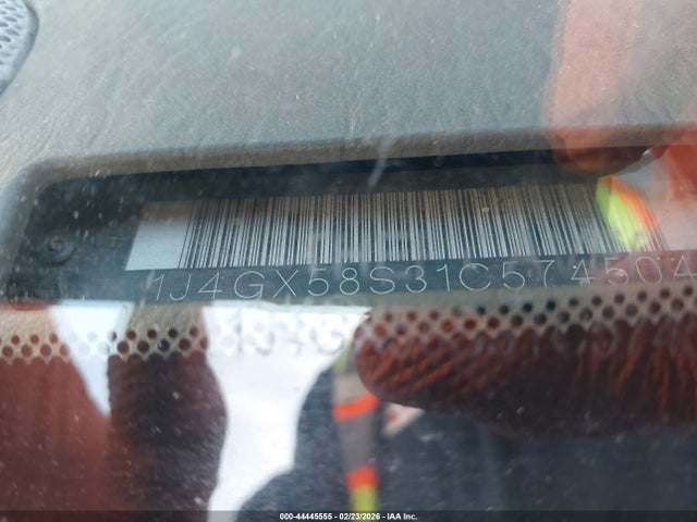 Продаж на аукціоні авто 2001 Jeep Grand Cherokee Limited, vin: 1J4GX58S31C574504, номер лоту: 44445555