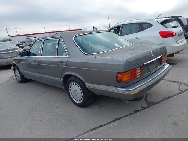 44445589 :رقم المزاد ، WDBCA35D4HA291355 vin ، 1987 Mercedes-benz 420 Sel مزاد بيع