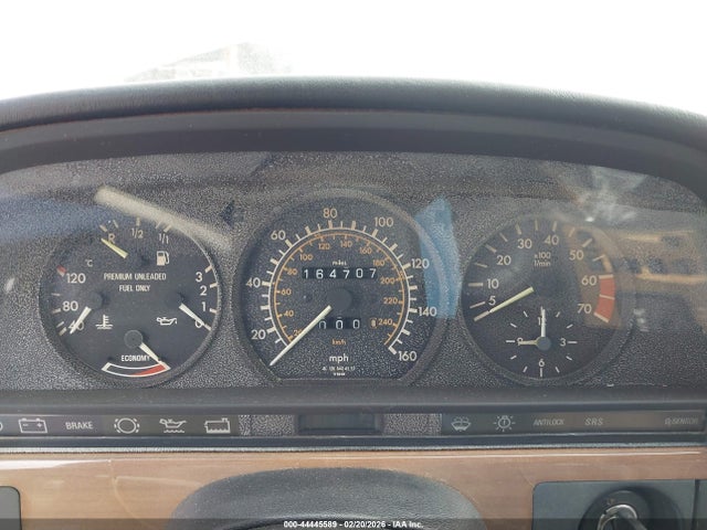 44445589 :رقم المزاد ، WDBCA35D4HA291355 vin ، 1987 Mercedes-benz 420 Sel مزاد بيع