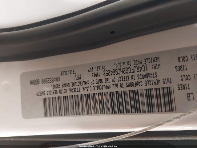 2017 JEEP GRAND CHEROKEE 1C4RJFCG2HC864252 Photo 8