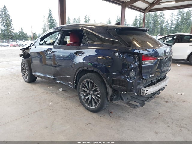 Aukcja sprzedaży 2022 Lexus Rx 450h F Sport Handling, vin: 2T2YGMDAXNC090789, numer aukcji: 44445613