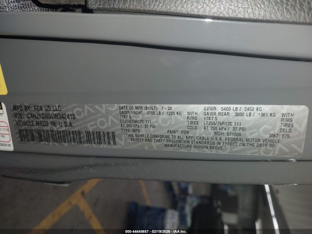 1C4HJXDN6LW342410 Jeep Wrangler Unlimited Willys 4x4
