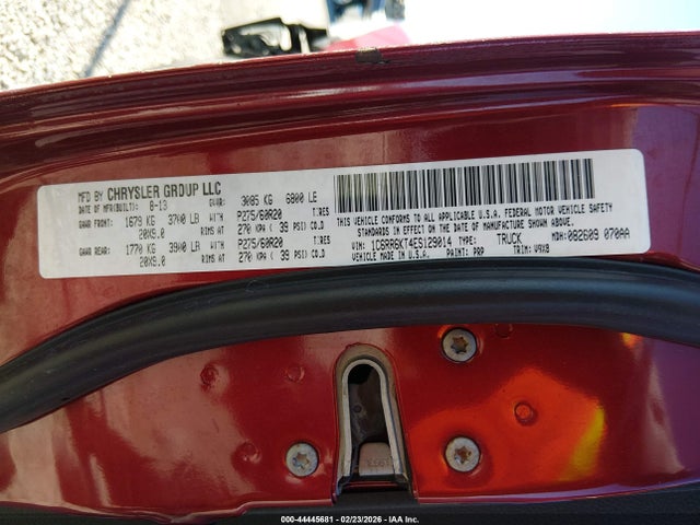 RAM 1500 Express 2014 1C6RR6KT4ES129014 Image 9